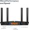 TP-Link Archer AX50 AX3000 Wireless Dual-Band Gigabit Router (Renewed)
