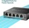 TP-Link 5-Port Gigabit Ethernet Easy Smart Switch | Unmanaged Pro | Plug and Play | Desktop | Sturdy Metal w/Shielded Ports | Limited Lifetime Replacement (TL-SG105E), Black…