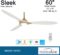 MINKA-AIRE CeilingF868 Ceiling Fan (Soft Brass/Flat White)