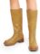DREAM PAIRS Womens Knee High Boots Square Toe Platform Chunky Block Heel Banana Campus Boots for Women Comfortable Low Heel Side Zipper Womens Riding Tall Boots