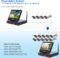 10CH Expandable Wireless Security Camera System with 10.1″ Monitor 4pcs 5MP Indoor Outdoor Camera 1-Way Audio Night Vision Motion Detection Home Business CCTV Surveillance 1TB HDD