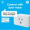 GE CYNC Smart Plug, Indoor Bluetooth and Wi-Fi Outlet Socket, Works with Alexa and Google, Great Christmas Gifts for Men, Holiday Gift for Women, Perfect Dad Gifts (1 Pack)