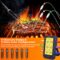 Meat Thermometer, Bluetooth Meat Thermometer for Grilling Digital BBQ Cooking with 6 Probes, APP/Timer/Alarm Monitor Food Thermometers for Smoker Barbecue Oven Kitchen Turkey