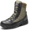 NORTIV 8 Men’s Military Tactical Work Boots Side Zipper Leather Motorcycle Combat Boots Trooper(6-8 Inches)