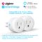 Smart Plug,DOGAIN Zigbee Smart Plugs Outlet Works with ST and Echo Plus Hub Voice Control Compatible with Alexa and The Google Assistant (Hub Required)(2 Pack)