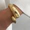 Gold Bangle Bracelets for Women Teens Trendy Chunky Adjustable Twist Cuff Bracelet Jewelry Gifts