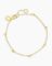 gorjana – Amour Bracelet 6 1/2″ to 7″ – 18k Gold Plated Brass – Layering with Other Jewelry – Elegant and Romantic Design – Adjustable for Perfect Fit – Ideal for Gifting Occasions