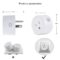 Tuya WiFi Smart Plug Works with Alexa Google Assistant IFTTT for Voice Control Mini Smart Outlet Plug with Timer Function,No Hub Required,Only 2.4GHz Wi-Fi,FCC/Rohs Listed Socket(2 Pack)