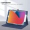Fintie Case for iPad 9th / 8th / 7th Generation (2021/2020/2019) 10.2 Inch – [Corner Protection] Multi-Angle Viewing Stand Cover with Pocket & Pencil Holder, Auto Sleep Wake, Navy