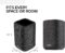 Denon Home 150 Wireless Smart Speaker – Compact Design, Wi-Fi & Bluetooth, HEOS Built-in, Alexa Built-in, Siri & AirPlay 2, Spotify Connect, Multi-Room Support, Black