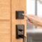 Kwikset 99250-209 Kevo Contemporary Touch-to-Open Bluetooth Smart Square Door Lock Deadbolt Featuring SmartKey Security, Venetian Bronze