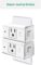 Etekcity ESW15 WiFi Energy Monitoring Smart Plug, Works with Alexa and Google Home, Compact Size, 15 Amp, White, 2 Pack