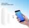 Smart Door Window Sensor,Door Open Closed Alarm Detectors Compatible Home and Tuya Voice Control,Real Time SMS Notification
