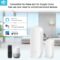 Smart Door Window Sensor,Door Open Closed Alarm Detectors Compatible Home and Tuya Voice Control,Real Time SMS Notification