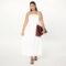 The Drop Women’s Daphne Square Neck Linen Maxi Dress