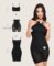 Popilush Summer Dresses for Women 2025 – Club Dress Cocktail Shapewear Mini Dress Spaghetti Straps Dinner Date Night Bodycon