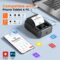 Phomemo M120 Label Maker, 2 Inch Barcode Printer, Portable Thermal Label Maker for Small Bussiness, Barcode, QR Code, Name, Address, Logo, Clothing, Office, Home, Sticker Printer for Phone/PC/Tablet