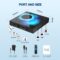 Android TV Box 10.0 4GB RAM 64GB ROM, Android Box 2025 Support 6K 4K Dual-WiFi 2.4G/5G H616 Quad-Core CPU with HDR10 BT4.0 3D Ethernet H.265 Decoding Smart Box for TV
