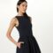 The Drop Women’s Dia Mixed Fabric Midi Tank Dress