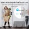 ULTRALOQ U-Bolt Smart Lock with WiFi Bridge, Smart Deadbolt Lock with App Remote Control, Anti-Peep Keypad Deadbolt, Share Access, Auto Unlock