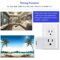 Jinvoo Smart Plug, Wireless Mini Outlet, Alexa Socket, Smart Home Wi-Fi Outlet Works with Alexa,Echo and Google Home and IFTTT, App Control, No Hub Required,2.4G WiFi Only, ETL FCC Certified (2-Pack)
