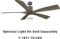 Modern Forms FR-W1811-70-GH/WG Aviator Indoor or Outdoor Smart Home Ceiling Fan with Wall Control, 70in Blade Span, Graphi…