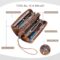 CLUCI Wallet Women Large Capacity Wristlet Purse for Women Long Ladies Wallet RFID Blocking Multi Credit Card Holder