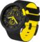 Swatch Big Bold Chrono Unisex Watch Casual Plastic Black Automatic Waterproof Checkpoint Yellow
