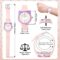 Juboos Kids Watch Analog for Boys Girls Toddler, 3ATM Waterproof Cat Wirstwatch Learning Time and Easy to Read