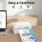 Bluetooth Thermal Label Printer, Wireless 4×6 Shipping Label Printers for Small Business, Compatible with Android&iOS and Windows, Address Label Printer for Amazon, Ebay, Shopify, Etsy, USPS