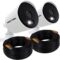 Night Owl 1080p HD Wired Indoor/Outdoor Add-On Cameras with Built-in Motion-Activated Spotlights, 100 ft. of Night Vision, Wide Viewing Angle and Color Night Vision (2-Pack)