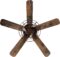 Westinghouse 74001B00 Vintage-Style Barnett, Smart WiFi Ceiling Fan Compatible with Amazon Alexa and Google Home with LED Light, Remote Control, 48 Inch, Barnwood Finish, Cage Shade