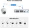 ONWOTE 16 Channel 4K PoE Security Camera System, 12MP 16CH Commercial NVR 4TB, 16x 8MP 134° Outdoor IP Cameras with Audio, AI Detect Human Vehicle, 16x Cables (Total 1280ft), Wired CCTV for Business