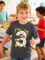 Boy 2-4 Year Birthday Shirt Cotton Construction Theme Party Short Sleeve T Shirts Excavator Top Tees