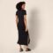 Amazon Essentials Women’s Jersey V-Neck Short Sleeve Midi Length Dress