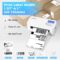 Bluetooth Thermal Shipping Label Printer, Wireless 4×6 Label Printer for Small Business, Compatible with Android, Windows, iPhone, Mac, Widely Used for Amazon, Shopify, Ebay, USPS, Etsy,FedEx (White)