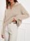 PRETTYGARDEN Fall Cable Knit Sweaters for Women 2025 Long Sleeve Loose Chunky Polo V Neck Sweater Casual Pullover Jumper Tops