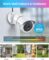 ZOSI 8CH 5MP Lite Home Security Camera System with 1-Way Audio,4x 1080p Metal Indoor Outdoor Cameras,AI Human/Vehicle Detection,Night Vision,Remote Access,H.265+ 8-Channel CCTV DVR No Hard Drive
