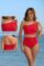 Two Piece High Waisted Swimsuits for Women – One Shoulder Bikini Tummy Control Bathing Suit 2025 Full Coverage Swimwear