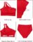 Two Piece High Waisted Swimsuits for Women – One Shoulder Bikini Tummy Control Bathing Suit 2025 Full Coverage Swimwear