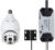 1pcs Tuya Smart Wireless Bulb PTZ Camera + 1pcs Tuya Smart Garage Door Opener Controller