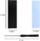 2 Sets M2 SSD Hard Drive Cooler Kit Heatsink with 2pcs NVMe SSD Thermal Pads 2pcs Wrench 4pcs Black Rubber Bands for PC Hard Drive Cooler