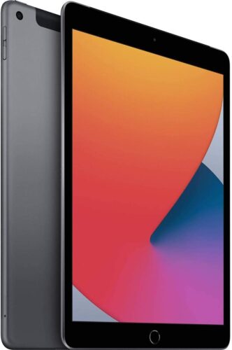 2020 Apple iPad 8th Generation (10.2-inch, Wi-Fi + Cellular, 32 GB) – Space Gray (Renewed)