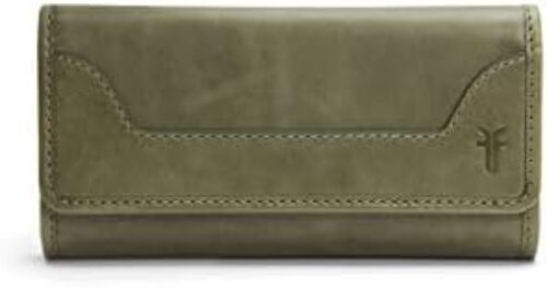 FRYE Melissa Continental Snap Leather Wallet