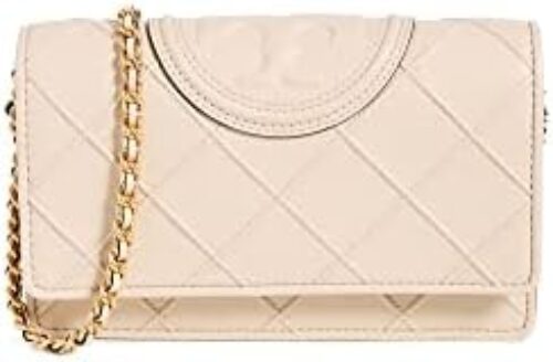 Tory Burch Women’s Fleming Soft Chain Wallet