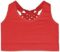Kurve Girl’s Sleeveless Tank Top, Seamless Stretchy Crop Racerback Undershirt Bra UV Protective Fabric UPF 50+ Made in USA