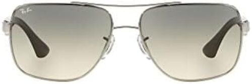Ray-Ban Men’s RB3483 Metal Square Sunglasses