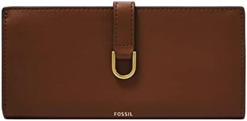 Fossil Women’s Kier Vegan Cactus Tab Clutch Wallet for Women