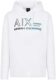 A|X ARMANI EXCHANGE Men’s Organic Cotton French Terry Seasonal Summer Beats Basic Hoodie