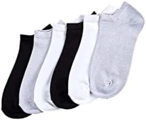HUE Women’s Supersoft No Show Liner Socks 6 Pair Pack